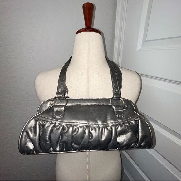 Nine West Y2K Bowling Shoulder Purse Bag - Picture 1 of 6